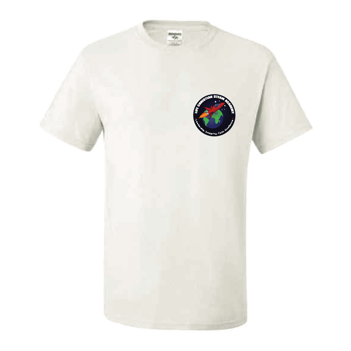 WHITE SHORT SLEEVE TEE