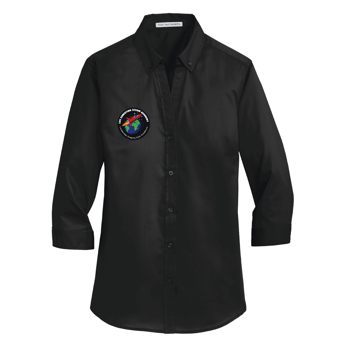 CHRISTIAN LIFE WOMEN 3/4 TWILL SHIRT